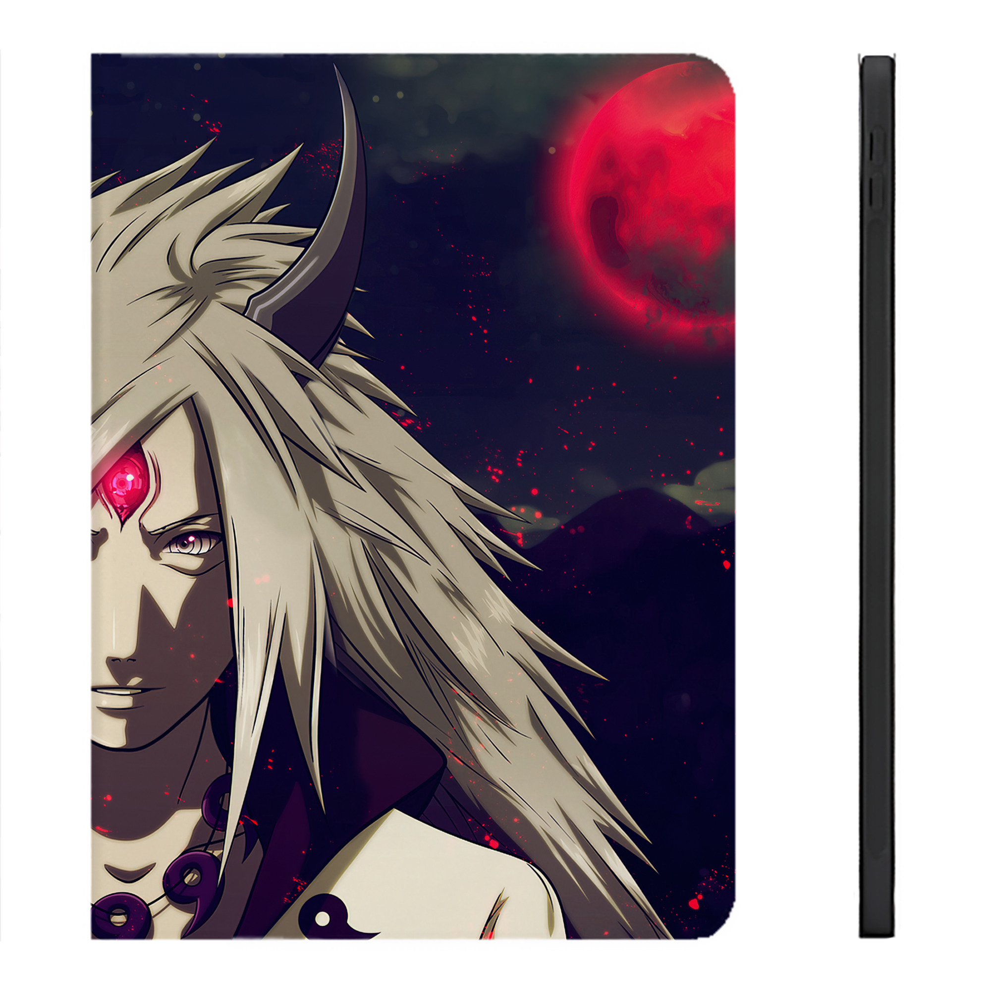 （画像用） NARUTO -ナルト- NARUTO -ナルト- 疾風伝 IPadケース ペンホルダー付き ブックスタイルデザイン